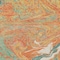 Homeroots 8' X 10' Orange Green And Beige Abstract Washable Indoor Outdoor Area Rug 602656 - alternate 5