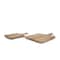 Homeroots Set of Two Natural Solid Wood Handmade Serve Boards With Handles 609082 - alternate 4