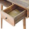 Homeroots 35" Brown Solid Wood Writing Desk 723449 - alternate 4