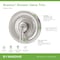 Symmons Braston Wall Mounted Shower Valve Trim with Volume Control Lever (Valve Not Included) S5890STNTRM - alternate 3