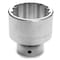 Performance Tool 3/4 in. Dr. 55mm Socket, 12 Point, Recessed Edges, Anti-Rounding W34855 - alternate 1
