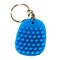 Hedgehog Fidget Keychain, Blue 197644758524BLKEY - alternate 1