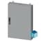 Siemens ALPHA 160 DIN wall mounted board with mounting kit for modular devices and 8GK1082-3KK21 - alternate 2