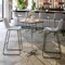 Flash Furniture 30 L, 30 W, 42 H, Birchwood, Chrome, Steel Top, Natural 5-XA-30-COTA-GG - alternate 13
