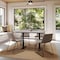 Flash Furniture 48" x 30" Tabletop, Gray Faux Concrete, Seamless Surface Technology, 5x22 Black Table Height T-Bases ST-REC3048-CMGY-T0522-GG - alternate 4
