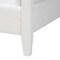 Baxton Studio Aerona Boucle Upholstered Canopy Bed, Queen 266-14520-ZORO - alternate 3