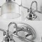Jonathan Y Virginia 42.75" 5-Light Metal/Glass LED Vanity Light, Chrome JYL7903A - alternate 5