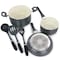 Oster Ridge Valley 8 Piece Aluminum Nonstick Cookware Set in Grey 127761.08 - alternate 5