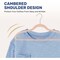 Simple Deluxe Velvet Hangers, Space Saving Heavy Duty Clothes Hangers, Pink, 30PK HKHANGVELVET30PNK - alternate 4