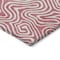 Homeroots 3' X 5' Blush And Ivory Abstract Washable Indoor Outdoor Area Rug 599694 - alternate 5