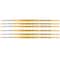 Da Vinci JUNIOR BORSTE Synthetic Student Brush, Synthetic, Tempera, Flat, Series 329, Size 2, 6PK VA-329_2 - alternate 3