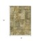 Homeroots 3' X 5' Khaki Beige And Wheat Abstract Washable Indoor Outdoor Area Rug 630777 - alternate 5