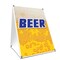Signmission Beer, 24 Inch x 18 Inch A-frame Yard Sign, Plastic Sign SBC-1824-Beer - alternate 1