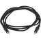 Monoprice 6ft 3.5mm Stereo Plug/Plug M/M Cable - Black 644 - alternate 1