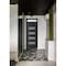 Vdomdoors Front Exterior Prehung Metal-Plastic Door, Manux 8113 Matte Black, Top Sidelite Transom, Office Com MANUX8113EXD-BLK-W36xH80+14-RH - alternate 3