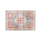 World Rug Gallery Traditional Distressed Washable Non Slip Area Rug 2 ft x 3 ft Multi WR65MULTI2X3 - alternate 5