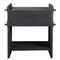 Homeroots 26" Dark Gray One Drawer Nightstand 488762 - alternate 1