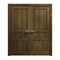 Sartodoors Interior Solid French Double Doors 60 x 80 inches, Ego 5012 Marble Oak, Wood Interior Solid Panel EGO5012DD-DMR-60 - alternate 1