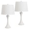 Jonathan Y Bennett 22.8 in. Traditional Transitional Metal Hourglass USB-A and USB-C Charging Ports LED Ta, 2PK JYL6621D-SET2 - alternate 4