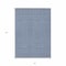 Homeroots 8' X 10' Navy Blue And Ivory Geometric Washable Indoor Outdoor Area Rug 595664 - alternate 6