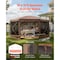 Vevor 6 Sided Pop up Gazebo Screen Tent Sun Shelter 12x12 ft for 8-10 Persons FY12X12Military Green-6 - alternate 2