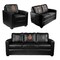 Dreamseat Silver Club Chair with AEW Orange Cassidy Freshly Squeezed Logo XZ7759002CHCDBK-PSAEW0014 - alternate 5