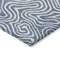 Homeroots 9' X 12' Denim Blue And Ivory Abstract Washable Indoor Outdoor Area Rug 599710 - alternate 4