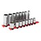 Performance Tool 16 pc. 3/8 in. Dr. SAE Socket, Standard Deep Sockets, Chrome Vanadium W38305 - alternate 1