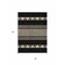 Homeroots 3' X 5' Black Ivory And Wheat Southwestern Washable Indoor Outdoor Area Rug 613885 - alternate 4