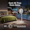 Edendirect 12 in. 4 fan speeds Pedestal Fan in White with remote control and quiet operation ZRHWC-FS1 - alternate 6