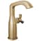 Delta Stryke Single Handle Mid-Height Bathroom Faucet, 6.63 in, Lumicoat Champagne Bronze 6766-CZ-PR-DST - alternate 1