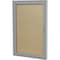 Ghent Enclosed Outdoor Bulletin Board 24x36", Tack PA13624VX-181 - alternate 1