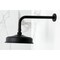 Kingston Brass Single-Handle Pressure Balanced Tub and Shower Faucet, Matte Black KB5890DL - alternate 4