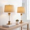 Jonathan Y Hunter 32" Metal/Glass LED Table Lamp, Gold Painting, 2PK JYL4000B-SET2 - alternate 4