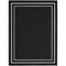 Homeroots 10' X 14' Black And Ivory Indoor Outdoor Area Rug 545467 - alternate 1