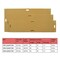 Mytee Products Ground Protection Mats - Tan, 3ft W x 8ft L Diamond Plated/ Smooth Plate Tread Design GPM-3x8x05-TAN - alternate 13