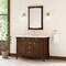 James Martin Vanities Kinnsden 48" Single Vanity, Sable Oak w/ 3 CM White Zeus Silestone Top D680-V48-SBK-3WZ - alternate 7