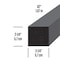 M-D Building Products 2-1/4 in. X 42 in. Gray Air Conditioner Weatherseal for Window Units 02535 - alternate 6