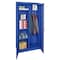 Sandusky Medium Duty Welded Steel Combination Cabinet, 36x24x72, Blue CAC1362472-06 - alternate 4