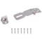 Prosource Safety Hasp, 2-1/2 in L, 2-1/2 in W, Steel, Galvanized, 9/32 Dia Shackle, Fixed Staple LR-130-BC3L-PS - alternate 1