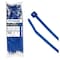 Kable Kontrol ETFE Tefzel Cable Zip Ties, 17 in L, Blue, Ethylene-tetrafluoroethylene (ETFE/Tefzel), 100 PK KKTF-17-100-100 - alternate 1