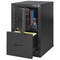 Fireking 2 Drawer, 1 Hr Fire rated, 22" Ltr/Lgl, Safe-In-A-File Black Texture 2S1822-DBSSF - alternate 4