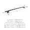 Amerock Arrondi Oil Rubbed Bronze Contemporary 24 in 610 mm Towel Bar BH26544ORB - alternate 2