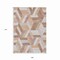 Homeroots 9' X 12' Copper Geometric Washable Indoor Outdoor Area Rug 608056 - alternate 6