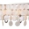 Vaxcel Elsa 4 Light Satin Nickel Capiz Shell Coastal Bathroom Vanity Fixture W0271 - alternate 6