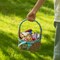 Wickerwise Small Seagrass Wicker Picnic Basket with Handle - Versatile Gift Basket with Blue Ribbon for New QI004720 - alternate 5