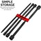 Neiko Magnetic Impact Nut Driver and Power Bit Tool Set 8 Pieces, SAE, 6 Inches, Magnetic Tip Sockets 10067A - alternate 3