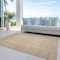 Homeroots 3' X 5' Beige And Rust Floral Medallion Washable Indoor Outdoor Area Rug 615938 - alternate 5
