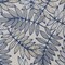 Homeroots 6' X 9' Navy Blue And Beige Botanical Leaves Indoor Outdoor Area Rug 546680 - alternate 6