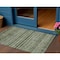 Homeroots 3' X 5' Olive Green Gray And Fern Green Southwestern Washable Indoor Outdoor Area Rug 615968 - alternate 1